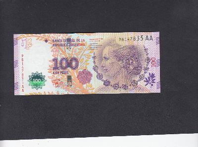 Beschrijving voorzijde: EVA PERON